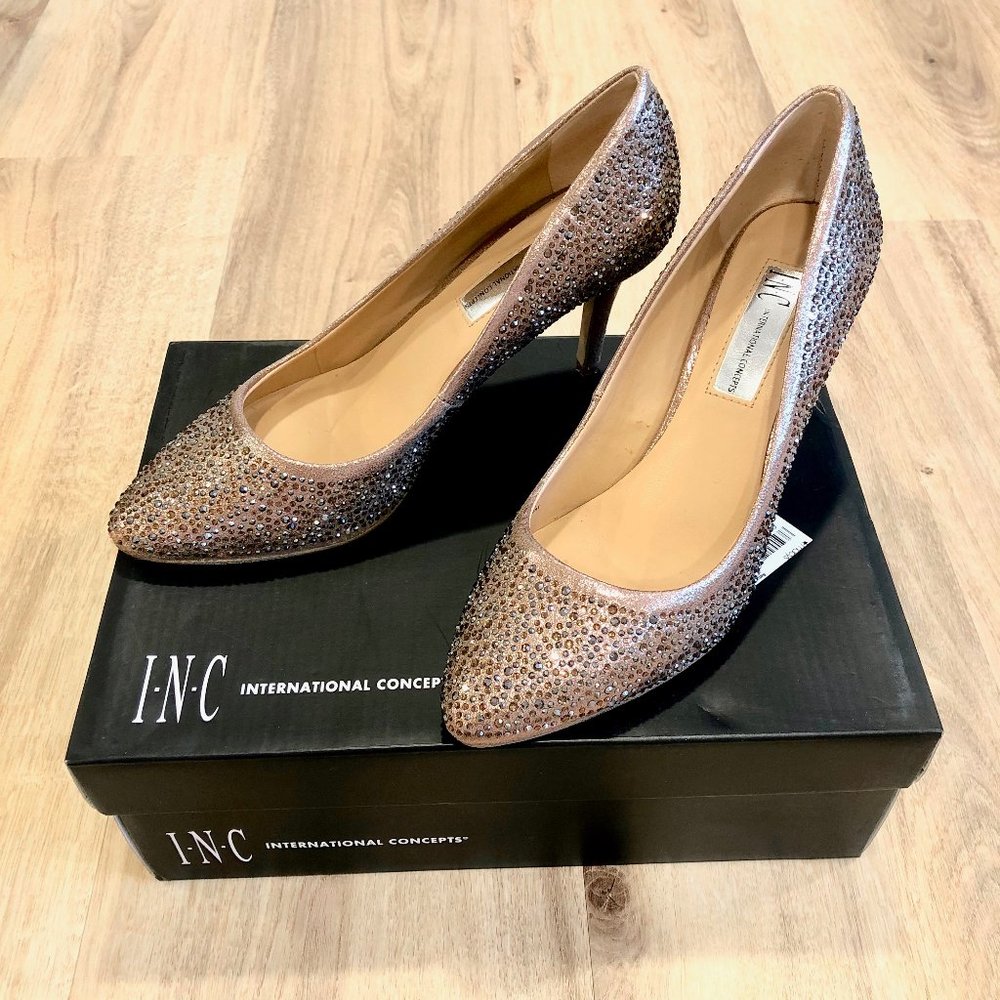 INC International Concepts Embellished Zitah Pumps